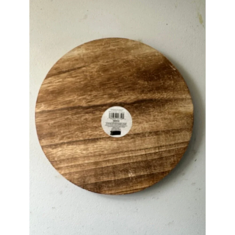 Handmade Hawaiian Christmas Tree Sea Shells Epoxy Wood Plaque Art Decor